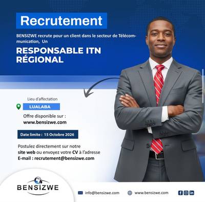 Visuel de l'offre Responsable ITN Régional