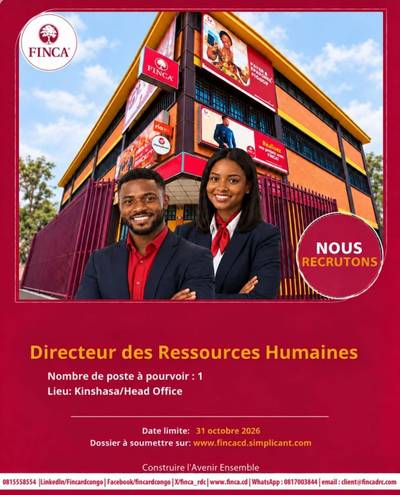 Visuel de l'offre Directeur(trice) des Ressources Humaines