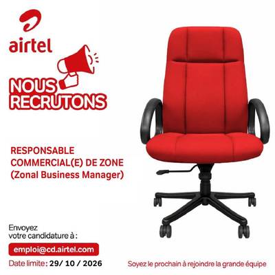 Visuel de l'offre Responsable Commercial(e) de Zone (Zonal Business Manager)