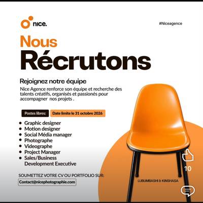Visuel de l'offre Photographe