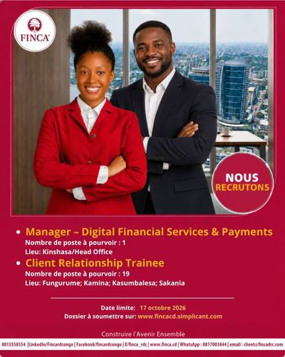 Visuel de l'offre Client Relationship Trainee