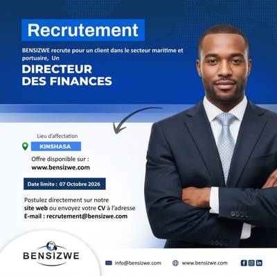 Visuel de l'offre Directeur des Finances